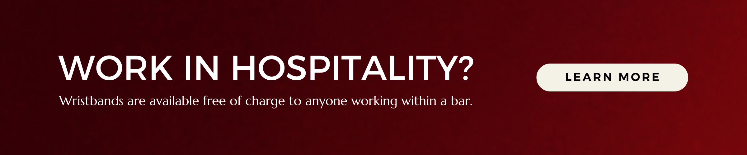 Free Tickets for Hospitality Staff