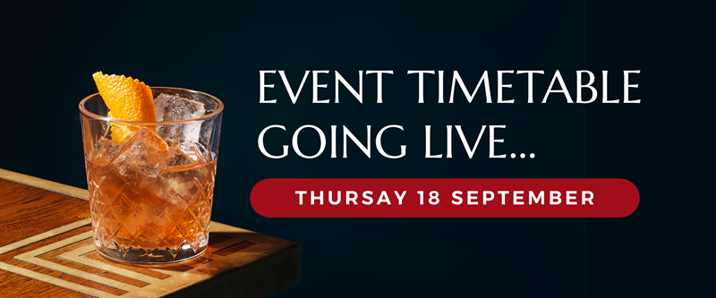 Events Timetable Going Live