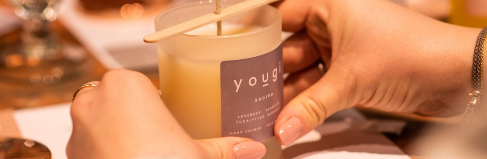 Brugal 1888 Rum & Craft Candle Making with Yougi